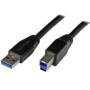 USB3SAB5M [USB 3.0 アクティブリピーターケーブル 5m Type-A（オス） - Type-B（オス）]