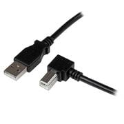USBAB3MR [USB 2.0 ケーブル 3m Type-A（オス） - L型右向きType-B（オス）]