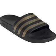 EG1758 [アディダス（adidas） シャワーサンダル アディレッタ アクア （ADILETTE AQUA） コアブラック/ゴールドメタリック 28.5cm EG1758]