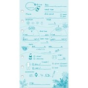 キャラクターグッズ 海中散歩 ログブックレフィル ブルー