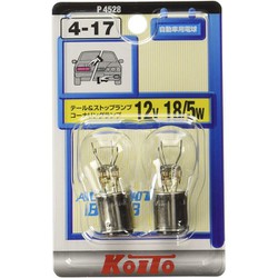 P4528 [テール&ストップ球 12V 18/5W （2個入り）]