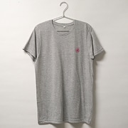 R1600K-L-HGY [BODY GLOVE 吸汗速乾 天竺 半袖 クルーネック Tシャツ グレー Lサイズ]