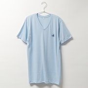 R1601K-M-LBL [BODY GLOVE 吸汗速乾 天竺 半袖 Vネック Tシャツ ライトブルー Mサイズ]