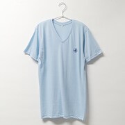 R1601K-3L-LBL [BODY GLOVE 吸汗速乾 天竺 半袖 Vネック Tシャツ ライトブルー 3Lサイズ]