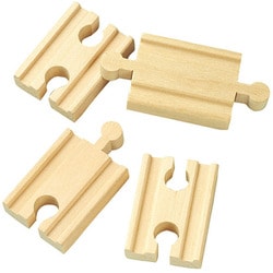 木製玩具 MOK-716 moku TRAIN（モクトレイン）モクトレイン 凸凸凹凹(でこでこぼこぼこ)レールセット