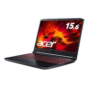 ノートパソコン Core i7-10750H/GTX1660Ti/16GB/512GB SSD/ドライブなし/15.6型/Windows 10 Home/オブシディアンブラック AN515-55-A76Y6T
