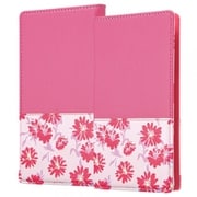 汎用手帳型ケース FLEX 花柄Lサイズ レッド RT-FXLF/R
