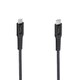 Type-C to Lightning ケーブル 1.0m 黒 EA1408BK