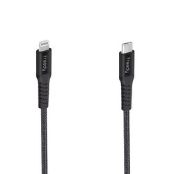 Type-C to Lightning ケーブル 1.0m 黒 EA1408BK