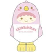 サンリオキャラクター さえずりピどり ケーブルホルダー リトルツインスターズ/ララ [キャラクターグッズ]