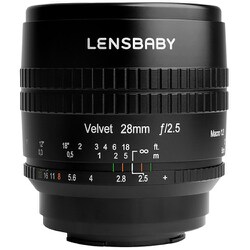 Lensbaby Velvet28 マイクロフォーサーズ [28mm F2.5 マイクロフォーサーズ]