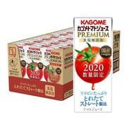 カゴメ トマトジュース プレミアム 食塩無添加 195ml×24本入り