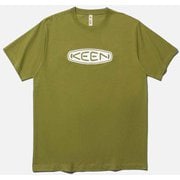 KEEN ベーシック ロゴTシャツ KEEN BASIC LOGO TEE 1024514 OLIVE Sサイズ [アウトドア カットソー メンズ]