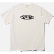 KEEN ベーシック ロゴTシャツ KEEN BASIC LOGO TEE 1024516 WHITE Lサイズ [アウトドア カットソー メンズ]