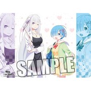 キャラクター万能ラバーマット Re：ゼロから始める異世界生活 エミリア＆レム [トレーディングカード用品]