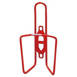 ジュラルミン製ボトルケージ Dura-Cage（デュラケージ） 自転車用ポリボトル（直径73mm）専用 線径4.5mm AB100-4.5 レッド