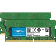 64GB Kit 32GBx2 DDR4 2666 MT/s PC4-21300 CL19 DR x8 Unbuffered SODIMM 260pin CT2K32G4SFD8266