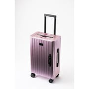 スーツケース &.FLAT(アンドフラット)旅行日数目安:1~2泊 35L TSAロック搭載 機内持ち込み可 折り畳みキャリーケース ピンク FL14-4-00001 COMPACT CARRY CASE PINK