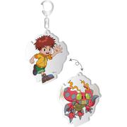 デジモンアドベンチャー チェンジングアクリルキーホルダー 光子郎 テントモン [キャラクターグッズ]