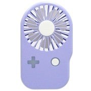 キャラクターグッズ 32591 GAME 充電式 ハンディファン パープル