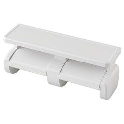 トイレペーパーホルダー棚付2連 81853