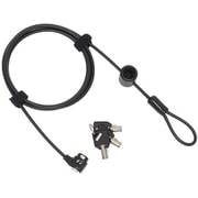 PS-536 コンパクトヘッドストレートケーブルロック ブラック 136-00051