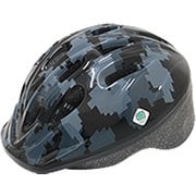 154-00028 [P-MV12 パルミーキッズヘルメット デジタルブラック 52～56cm]