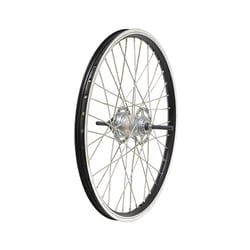 RW-3S20AL-R191 内装3Sアルミ後ホイール ローラーブレーキ用 ブラック 20インチ/軸191.8mm 403-20274