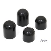 前後ハブナットキャップ 個装 ブラック 464-00054