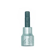 612084 ヘックスソケット 3/8 6mm ブラック/シルバー 651-01553