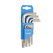 607852 ヘックスレンチセット STD 1.5-10mm 9pcs シルバー 651-01562