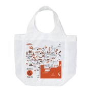 BeMee＆TOKYO エコバッグ Sサイズ ホワイト 1053-01