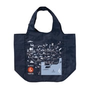 BeMee＆TOKYO エコバッグ Sサイズ ネイビー 1053-04