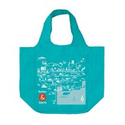 BeMee＆TOKYO エコバッグ Sサイズ アクアブルー 1053-06
