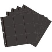 ましかく 黒ポケット 替台紙 5枚入 SQ9-RF