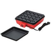 たこパー日和II 電気式たこ焼き器16穴プレート付 D-6546