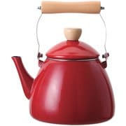 クレヴィア ホーローケットル 2.5L レッド HB-5224