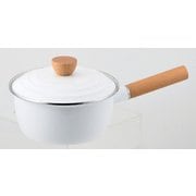 プレサージュ ホーロー片手鍋 18cm（ホワイト） HB-5311
