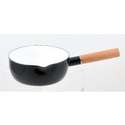 プレサージュ ホーロー行平鍋 18cm(ブラック) HB-5418