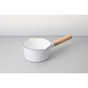クレヴィア ホーローミルクパン 15cm(ホワイト) HB-5299