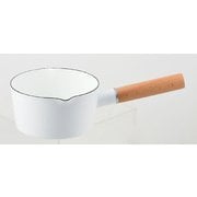 プレサージュ ホーローミルクパン 15cm(ホワイト) HB-5309