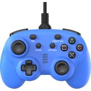 PS4/SWITCH用 ワイヤードコントローラーミニ ブルー
