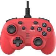 PS4/SWITCH用 ワイヤードコントローラーミニ レッド