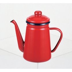 プチッと ホーローコーヒーポット 1.1L（レッド） HB-5479