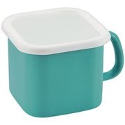 HB-5364 [プチッと IH対応ホーロー角型クックポット 12cm（ブルー）]