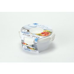 アクティア 保冷剤付フードボックス 丸型 D-6510