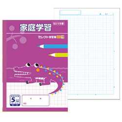 学習帳 B5 家庭学習 5ミリ方眼 BC-59