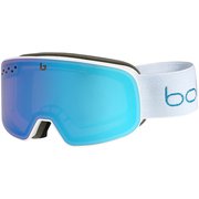ネバダ スモール NEVADA SMALL AA22038 Matte White Metallic Blue オーロラ [スキーゴーグル レディース]
