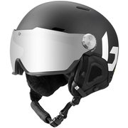 マイト バイザー MIGHT VISOR AA32113 Matte Black Grey silver Lサイズ(59-62cm) [スキーヘルメット]