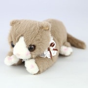 chaton（シャトン） 子猫ぬいぐるみ ブラウン [キャラクターグッズ]